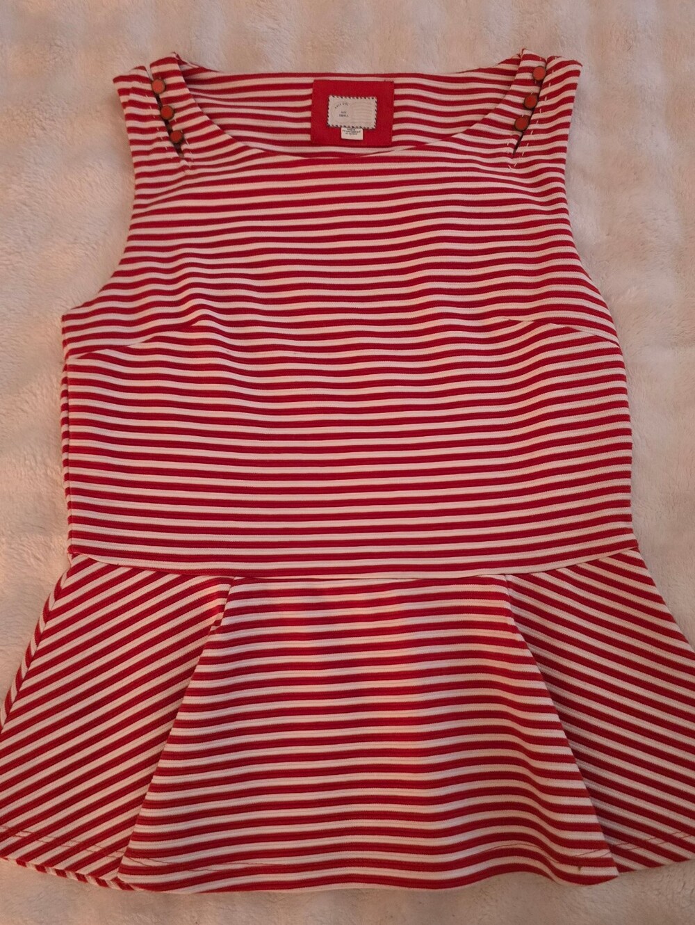 Anthropologie Peplum Top